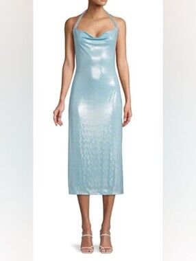 Capsule 98 The Crystal Embellished Halter Dress